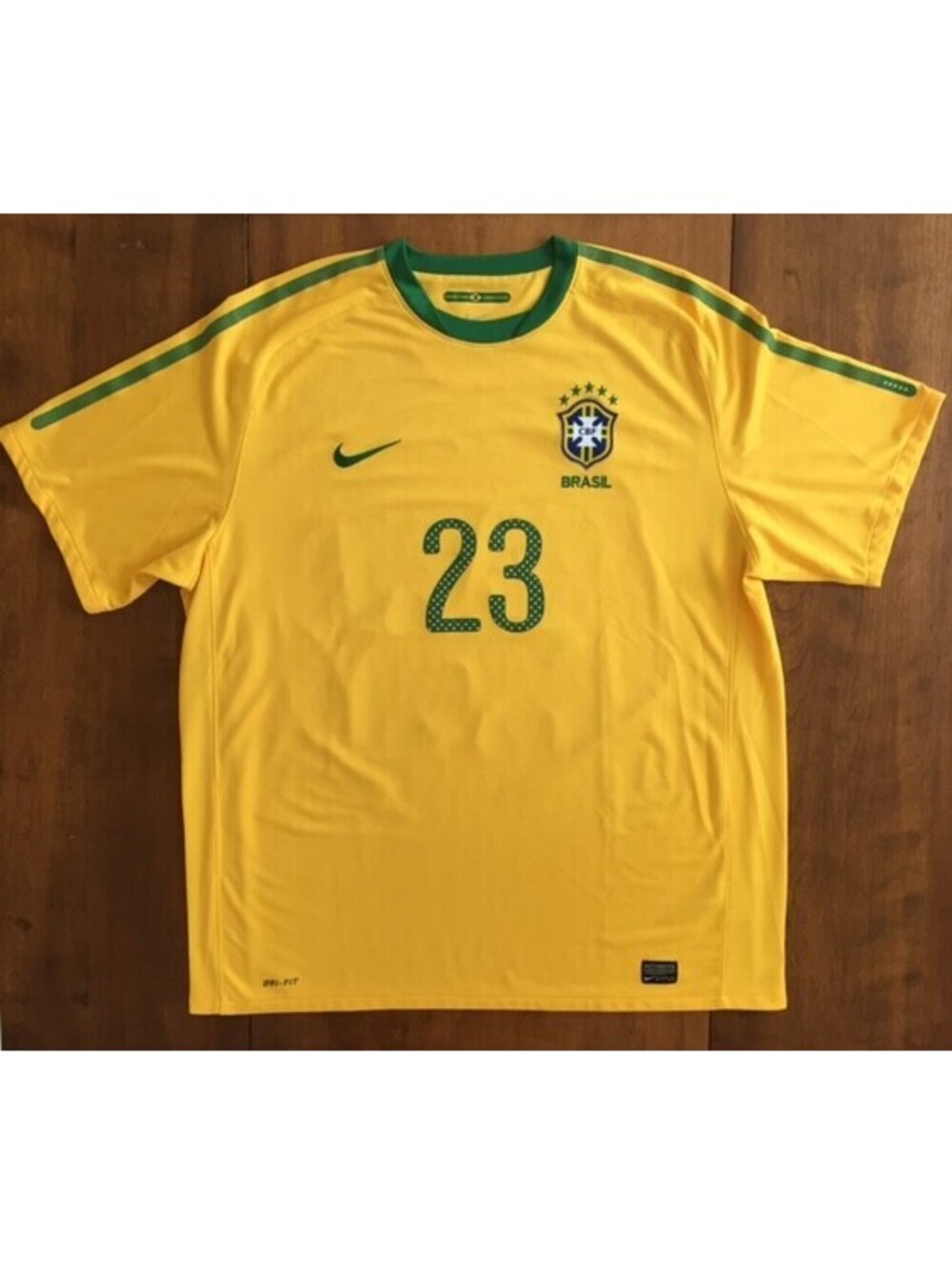 NIKE DRI FIT BRASIL SOCCER JERSEY FUTBOL Home Jersey DIAZ Number 23 Mens XXL